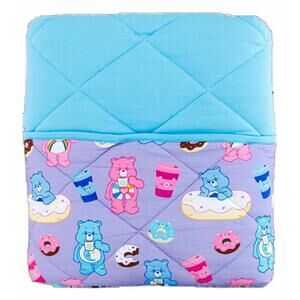 NEW BIRDIE BEAN care bears donuts and coffee toddler birdie quilt in multi